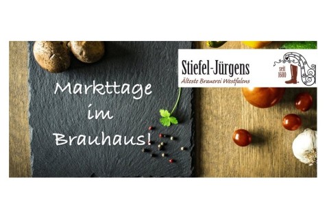 Markttage im Brauhaus Stiefel-Jürgens in Beckum