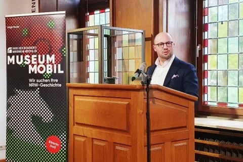 Eröffnung „MuseumMobil“ mit Podiumsdiskussion in Beckum