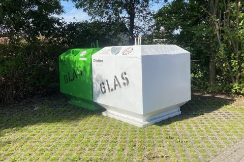 Glascontainer in Beckum