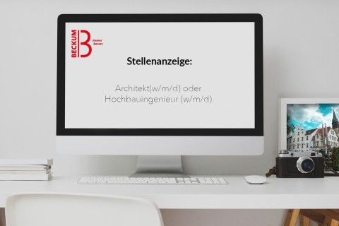 Stadt Beckum sucht Architekt (w/m/d) oder Hochbauingenieur (w/m/d)