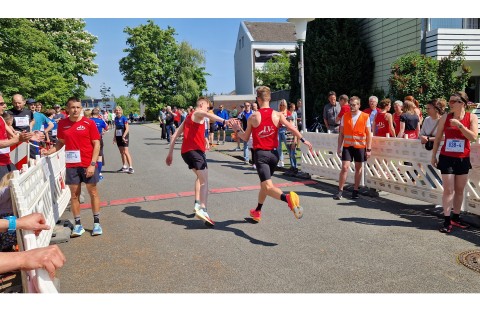 Sparkassen Marathon-Staffel der SG Rote Erde in Beckum voller Erfolg