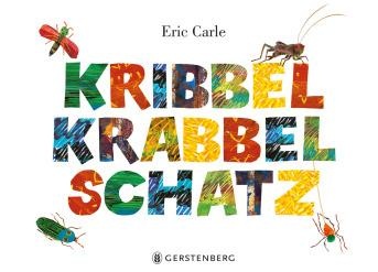 Kribbel-Krabbel-Schatz Sammelband mit den vier Titeln: Spinne, Grille, Klickkäfer, Glühwürmchen
