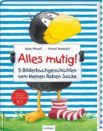 Der kleine Rabe Socke: Alles mutig! 5 Bilderbuchgeschichten vom kleinen Raben Socke | Lustige Vorlesegeschichten über Freundschaft für Kinder ab 3