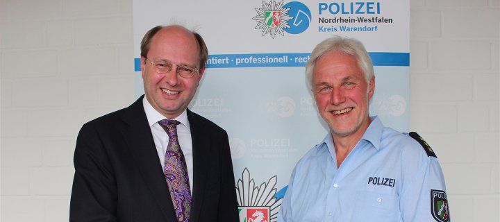 Abteilungsleiter der Polizei verlässt Kreispolizeibehörde Warendorf