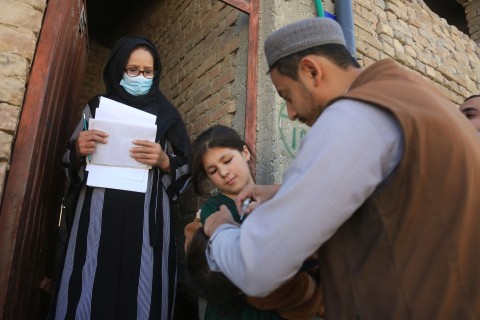 Afghanistan startet landesweite Impfkampagne gegen Polio