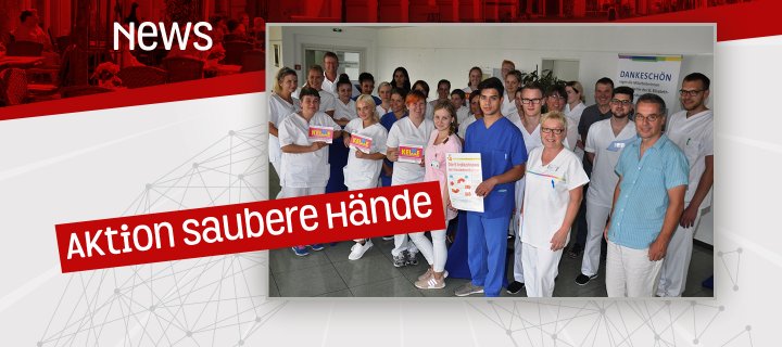 „Aktion Saubere Hände“ im St. Elisabeth-Hospital und Aktiva Annazentrum