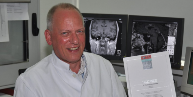 Chefarzt der Radiologie, Dr. med. Thomas Grevelhörster, vom „Focus“ empfohlen