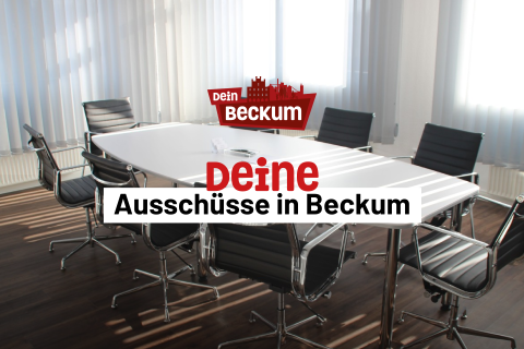 Übersicht der Ausschüsse in Beckum im Juni 2024