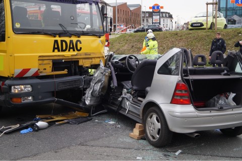Rettungseinsatz nach Verkehrsunfall in Neubeckum