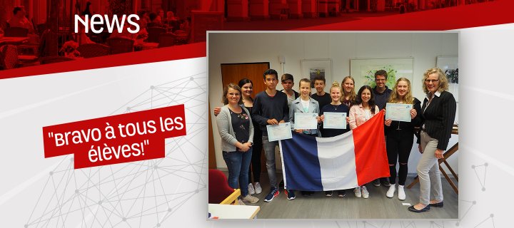 Erfolgreiche Teilnahme am Französisch-Sprachdiplom