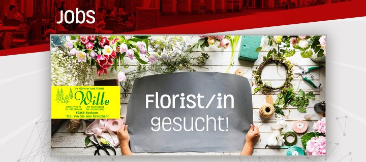 Florist/in gesucht!