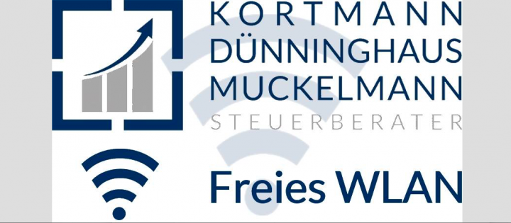 Freies W-LAN bei Kortmann Dünninghaus Muckelmann