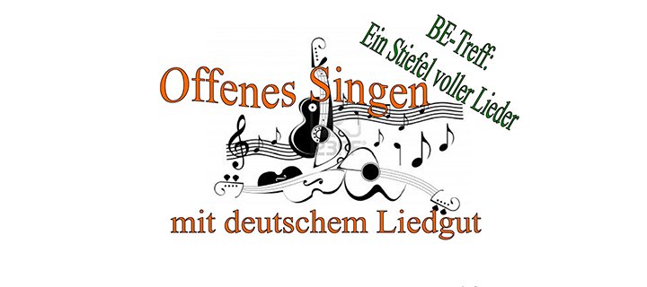 Heute: Offenes Singen im Brauhaus Stiefel Jürgens
