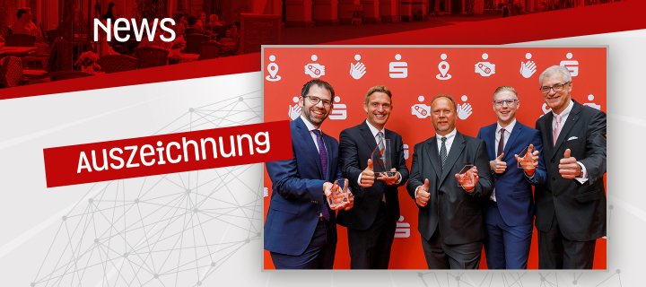 Hohe Auszeichnung für die Sparkasse Beckum-Wadersloh in Berlin