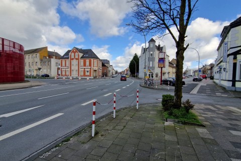 Knotenpunkt am Busbahnhof soll Kreisverkehr erhalten