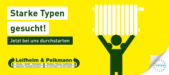 Leifhelm & Pelkmann: Mitarbeiter gesucht!