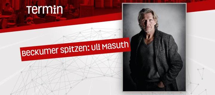 Politisches Kabarett mit Uli Masuth zum Auftakt der neuen Saison der „Beckumer Spitzen“