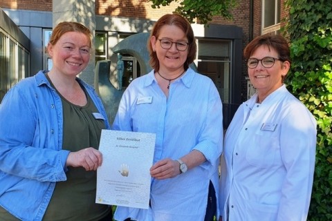 St. Elisabeth-Hospital Beckum erhält Zertifikat in Silber