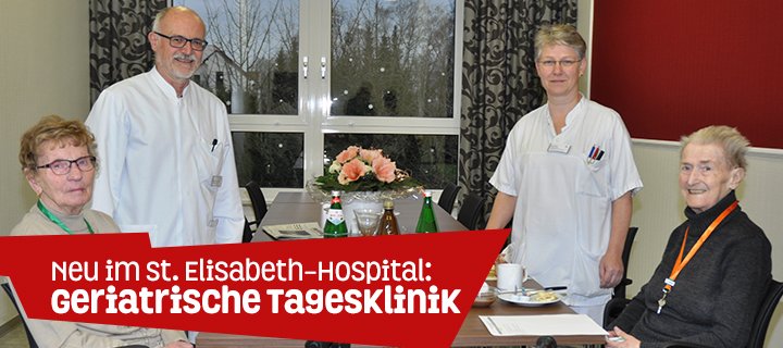 St. Elisabeth-Hospital Beckum eröffnet Geriatrische Tagesklinik