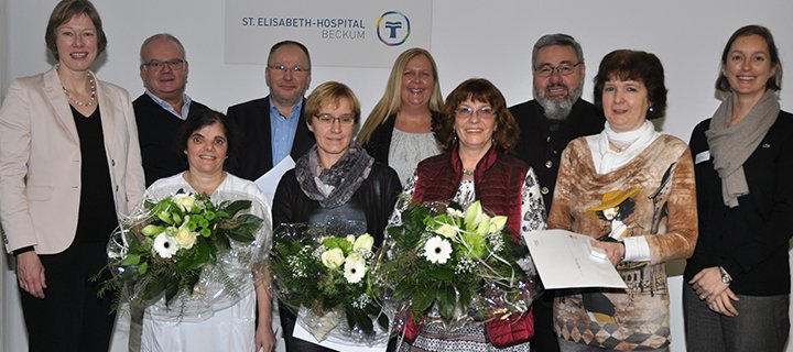 St. Elisabeth-Hospital ehrt Mitarbeiter