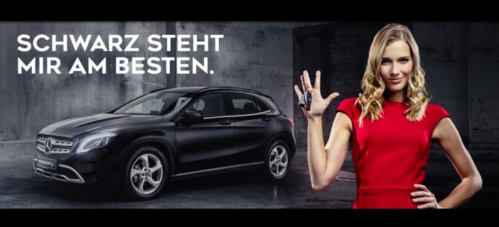 Über 300 schwarze Mercedes-Benz GLA Jahreswagen zum Sonderpreis